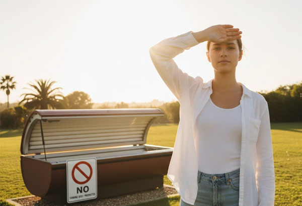 ما پرهیز از سولاریوم و آفتاب گرفتن