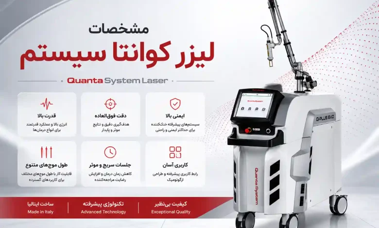 دستگاه لیزر کوانتا سیستم